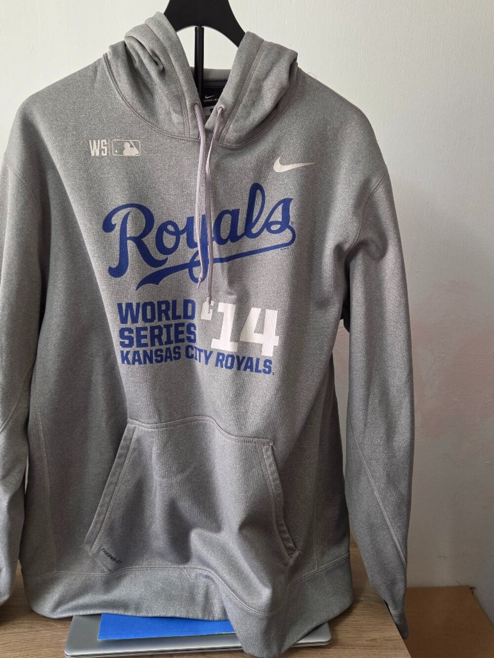 Nike Kansas City Royals 2014 World Series Therma-Fit Hoodie Size XL